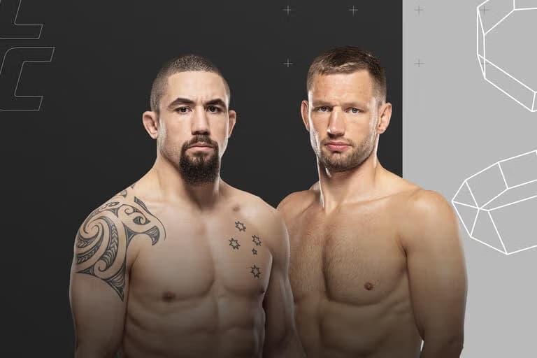 UFC Abu Dhabi Robert Whittaker vs Reinier De Ridder Fight Card Odds , Predictions , Watch Info & FAQ