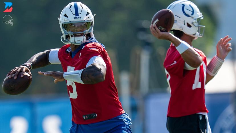 Anthony Richardson and Daniel Jones