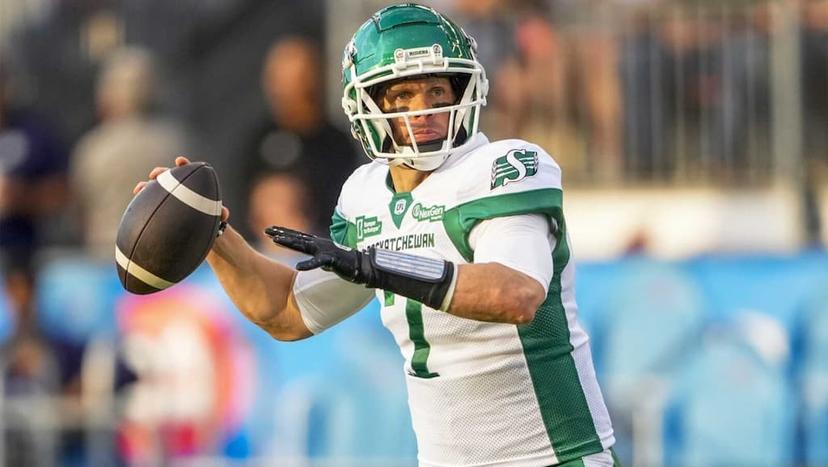 Saskatchewan Roughriders quarterback Trevor Harris leads the CFL in QB rating entering Week 11