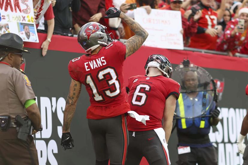 Baker Mayfield and Mike Evans