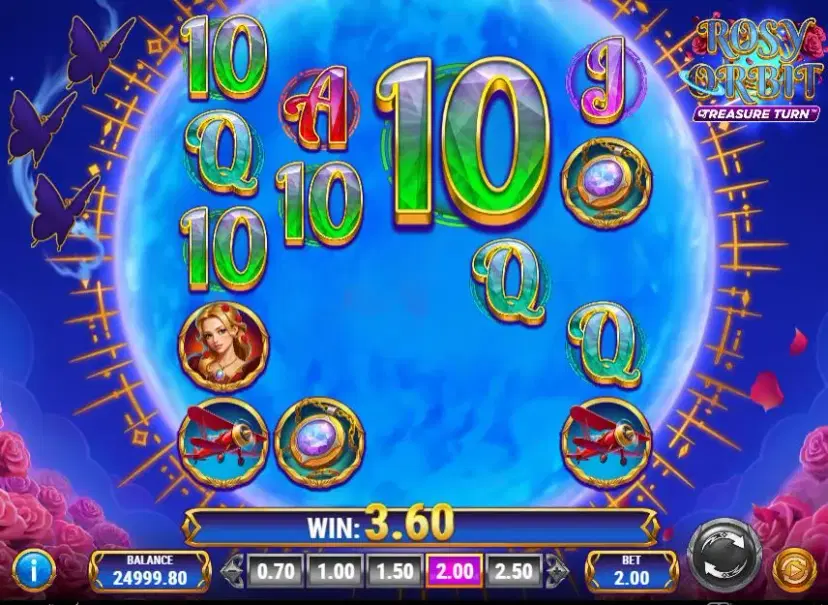 Rosy Orbit Treasure Turn Symbol Crushing and Multiplier Building