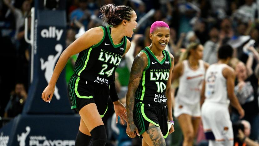 Napheesa Collier and Courtney Williams