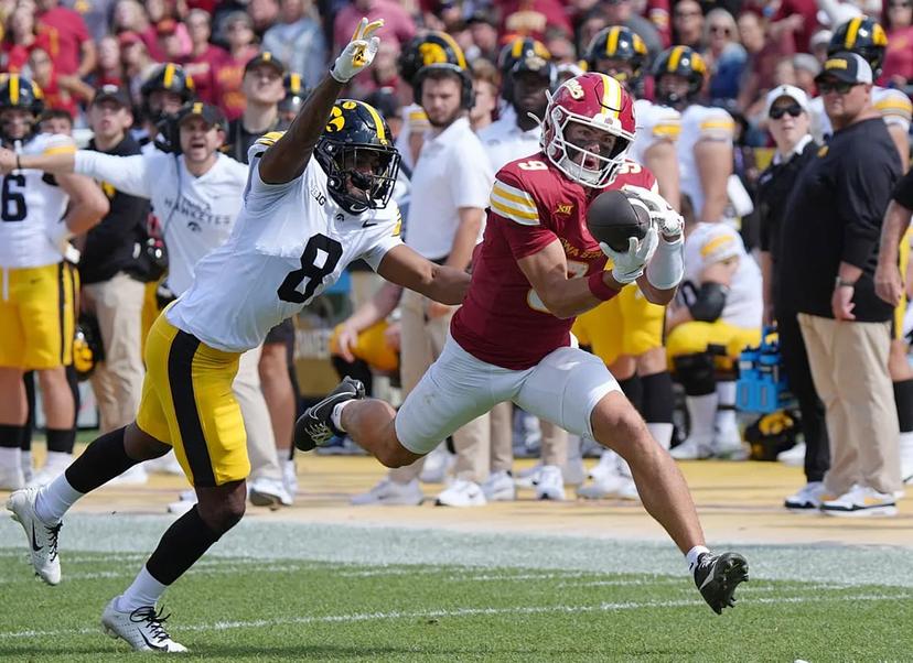 Brett Eskildsen is a deep ball threat for the Cyclones this season - Iowa State Cincinnati Picks