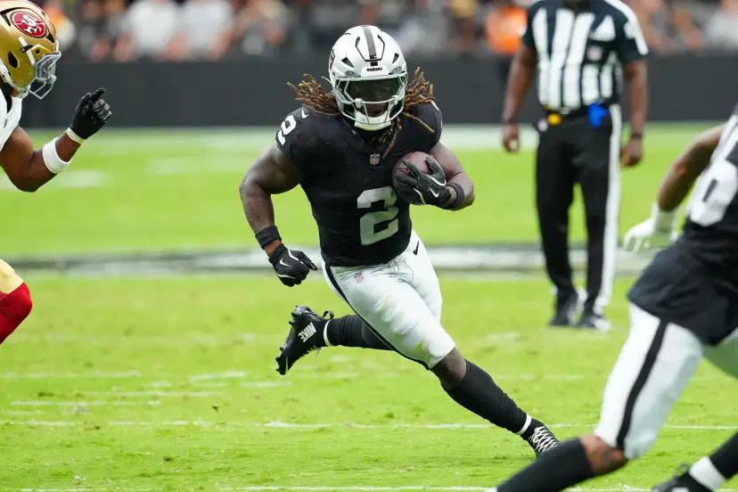 Ashton Jeanty and the Las Vegas Raiders take on the Kansas City Chiefs.
