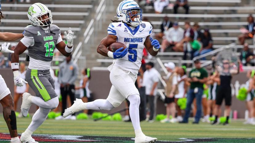 Sutton Smith has 644 rushing yards on just 96 carries along with seven touchdowns this season - Memphis Navy Picks