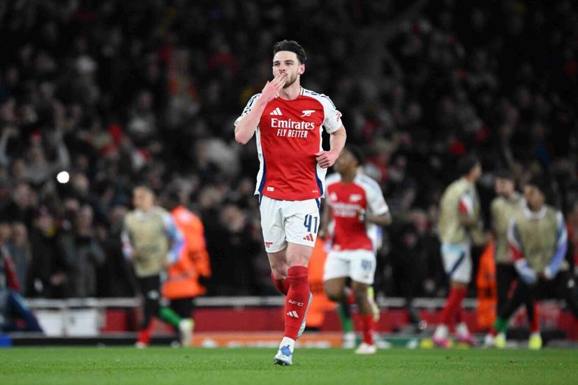 Declan Rice and Arsenal are 6-0-0 in the UEFA Champions League this year - Inter Milan Arsenal Picks