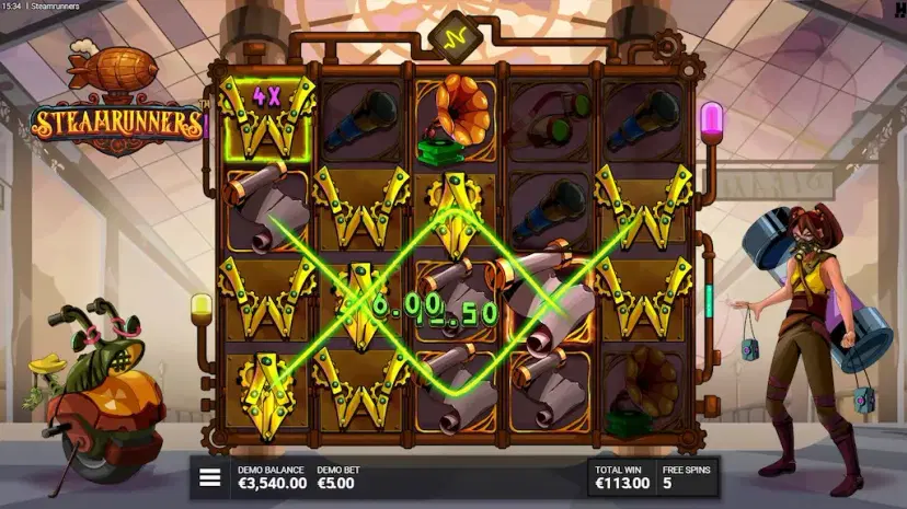 Steamrunners Bonus Games