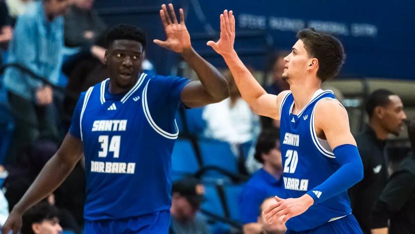 Aiden Mahaney and the Gauchos host the CS Northridge Matadors tonight - NCAA Basketball Picks