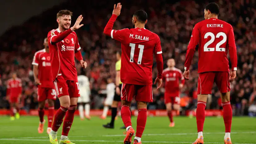 Mo Salah and Hugo Ekitike