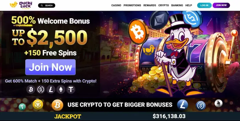 duckyluck casino bonus may 2026