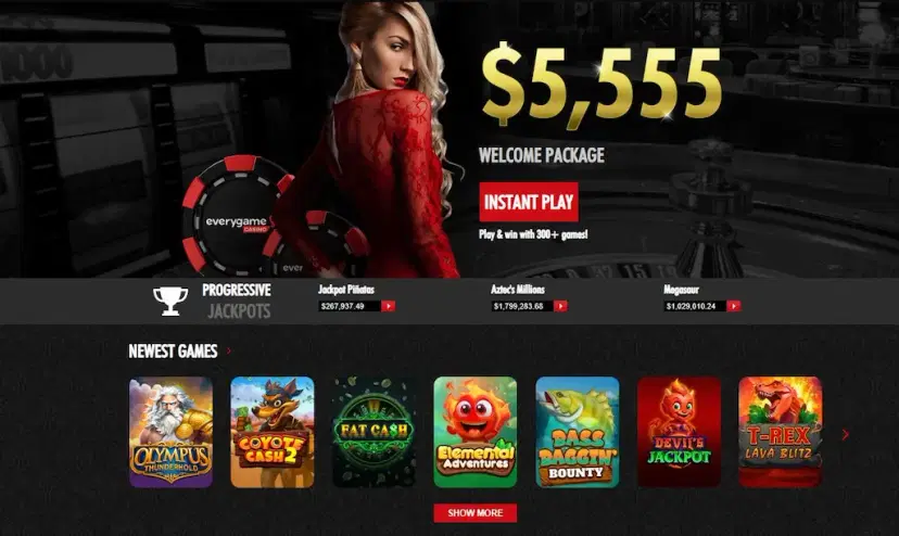 everygame casino bonus may 2026