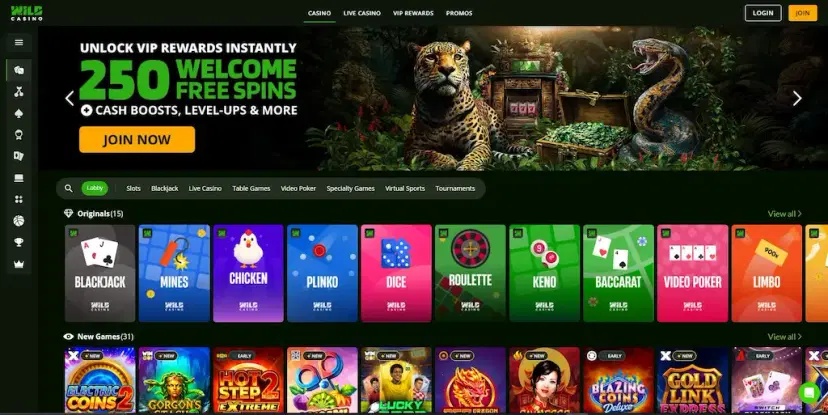 wild casino bonus may 2026