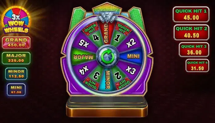3X WOW WHEELS Mixed Bonus Wheel