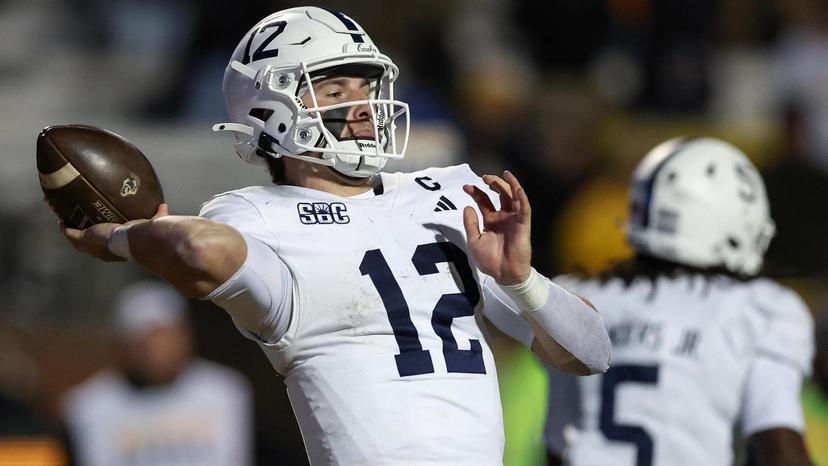 JC French has over 2,700 passing yards for the Eagles this season - Georgia Southern Appalachian State Picks