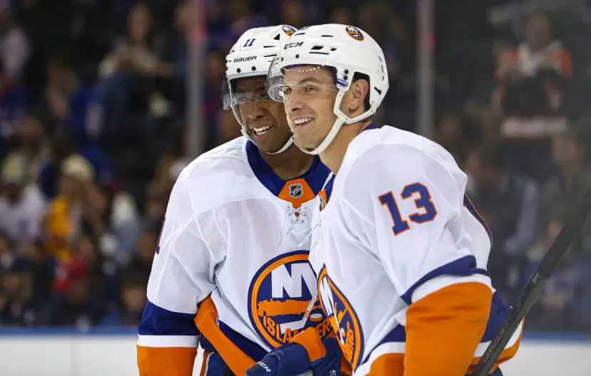 Anthony Duclair and Mat Barzal