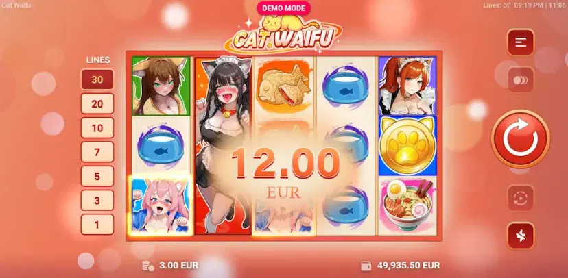 Cat Waifu main features
