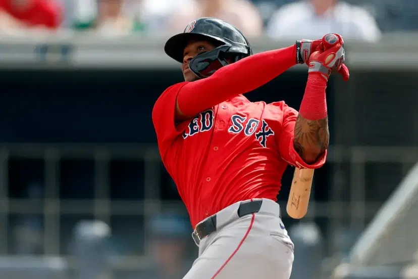 Ceddanne Rafaela is hitting .291 for the Red Sox this season with a 3.0 WAR - Rangers Red Sox Picks