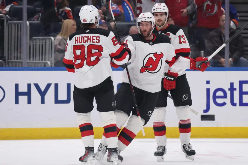 Jack Huges and Nico Hischier