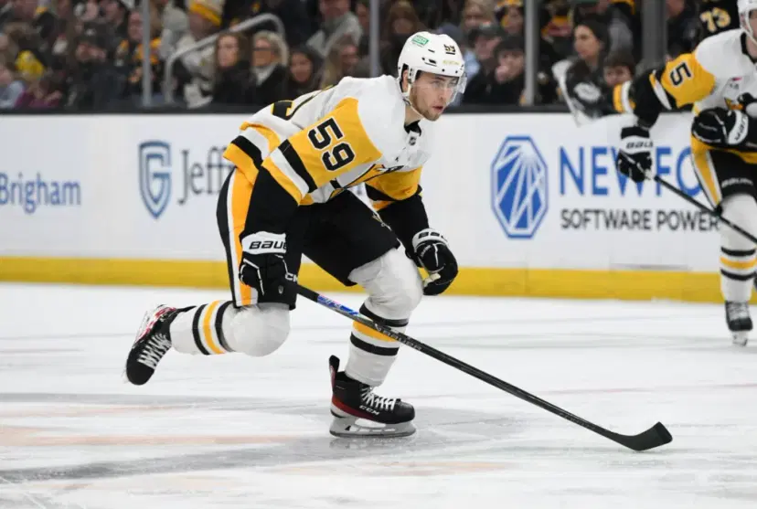 Yegor Chinakov has been a welcome addition to the Penguins