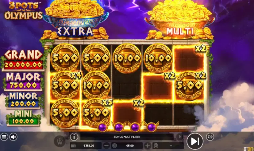 3 Pots of Olympus Hold & Win