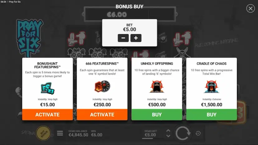 Pray for Six Bonus Buy