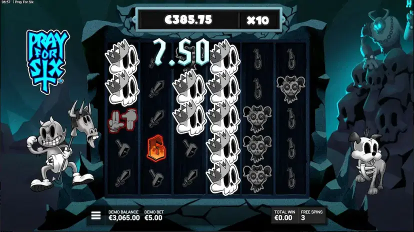 Pray for Six Bonus Games