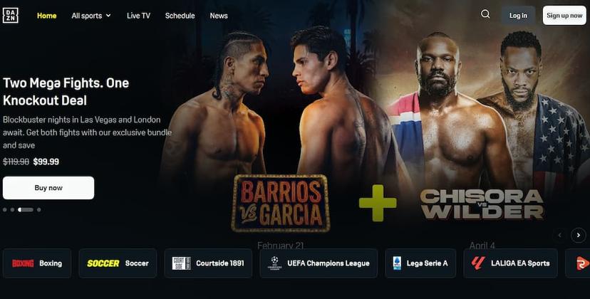Barrios vs. Garcia and Chisora vs. Wilder DAZN promo