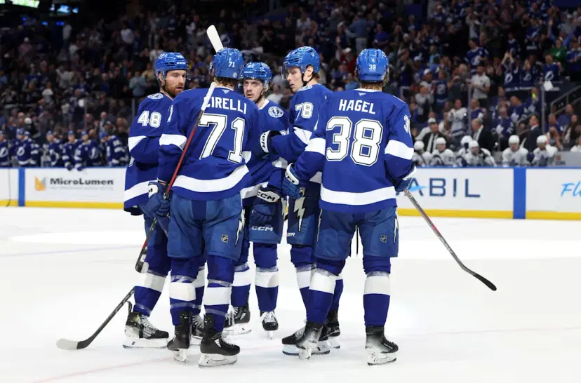 Tampa Bay Lightning players