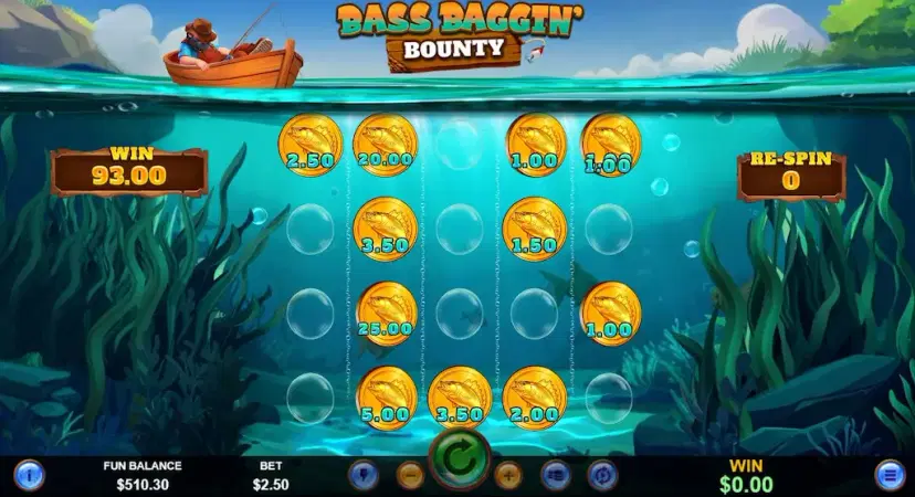 Bass Baggin' Bounty Hold & Spin