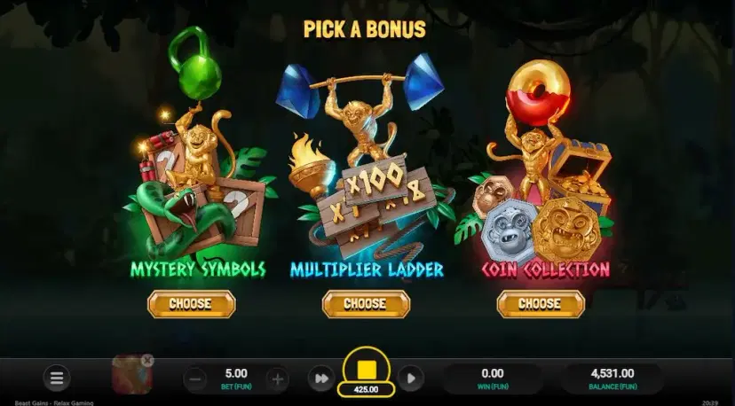 Beast Gains Buy Feature