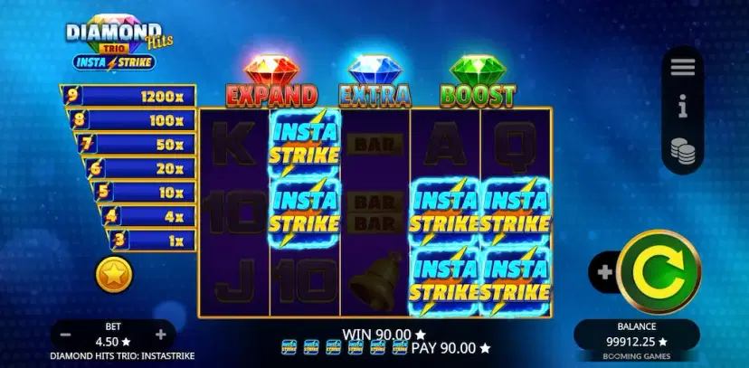 Diamond Trio Hits Instastrike