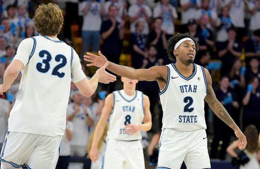 Can MJ Collins lead the Aggies to a victory over Villanova in the Round of 64? Utah State Villanova Picks