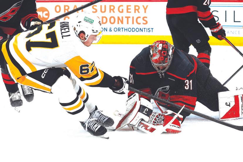 Rickard Rakell and Frederick Andersen