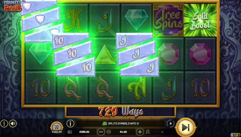 Trinity Reels Split Boost