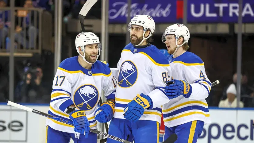 Alex Tuch and Jason Zucker