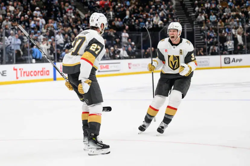 Shea Thoedore and Brayden McNabb