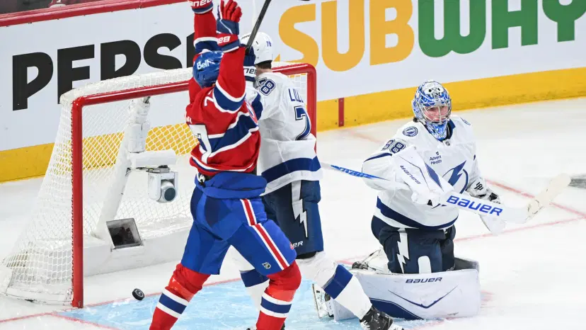 Kirby Dach and Andrei Vasilevskiy