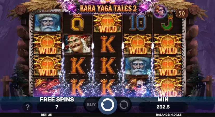 Baba Yaga Tales 2 Shifting Reels Respin