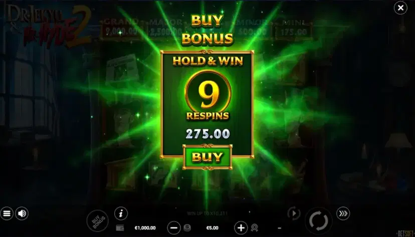 Dr. Jekyll & Mr. Hyde 2 Buy Bonus