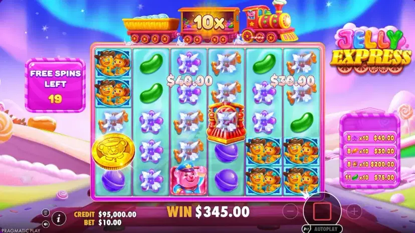 Jelly Express Super Free Spins