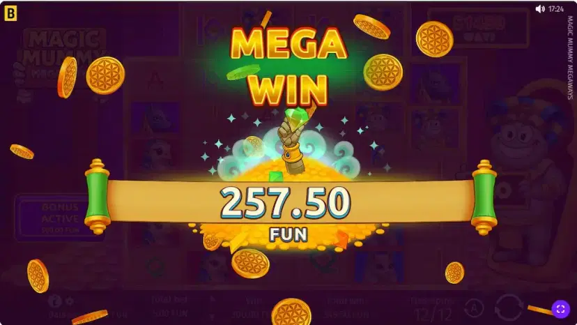 Magic Mummy Megaways gameplay