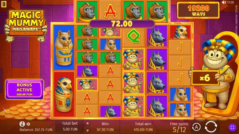 Magic Mummy Megaways Free Spins