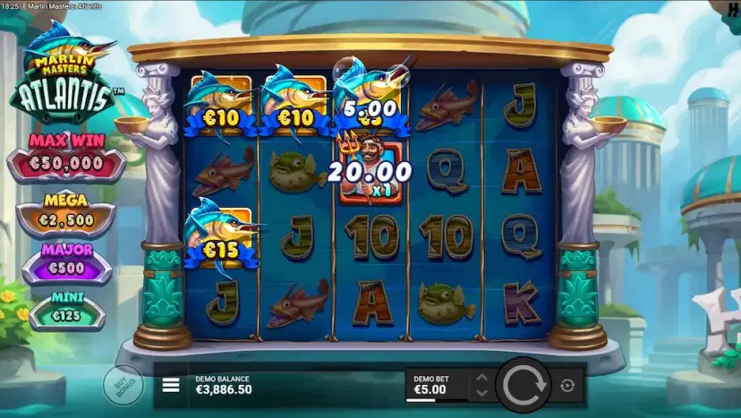 Marlin Masters Atlantis main features