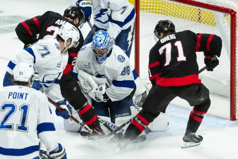 Ridly Greig and Andrei Vasilevskiy