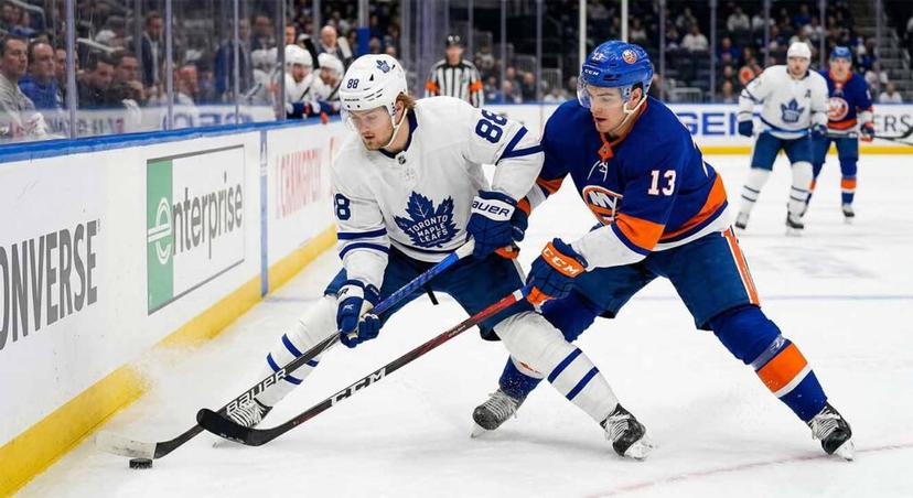 William Nylander and Mat Barzal