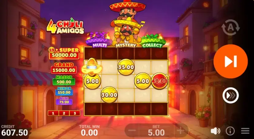 4 Chilli Amigos Hold & Win