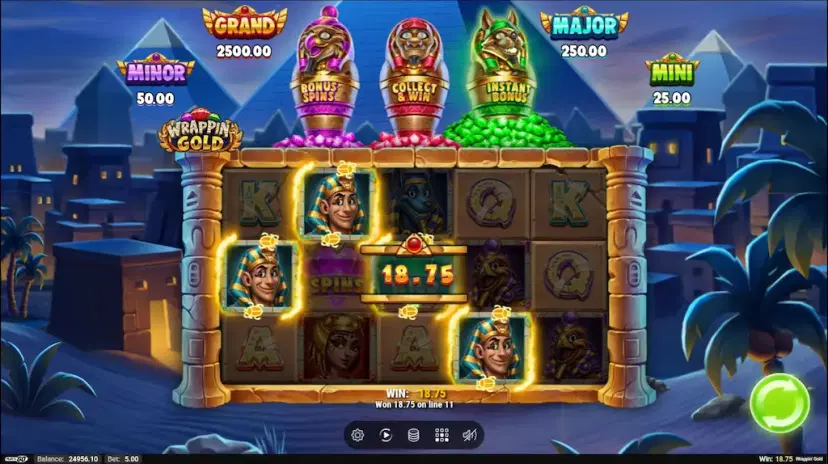 Wrappin' Gold main features
