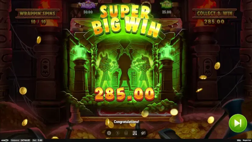 Wrappin' Gold gameplay