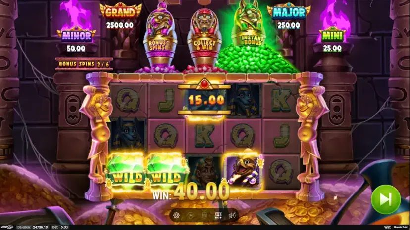 Wrappin' Gold Bonus Spin