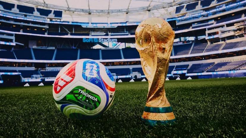 2026 FIFA World Cup ball and trophy
